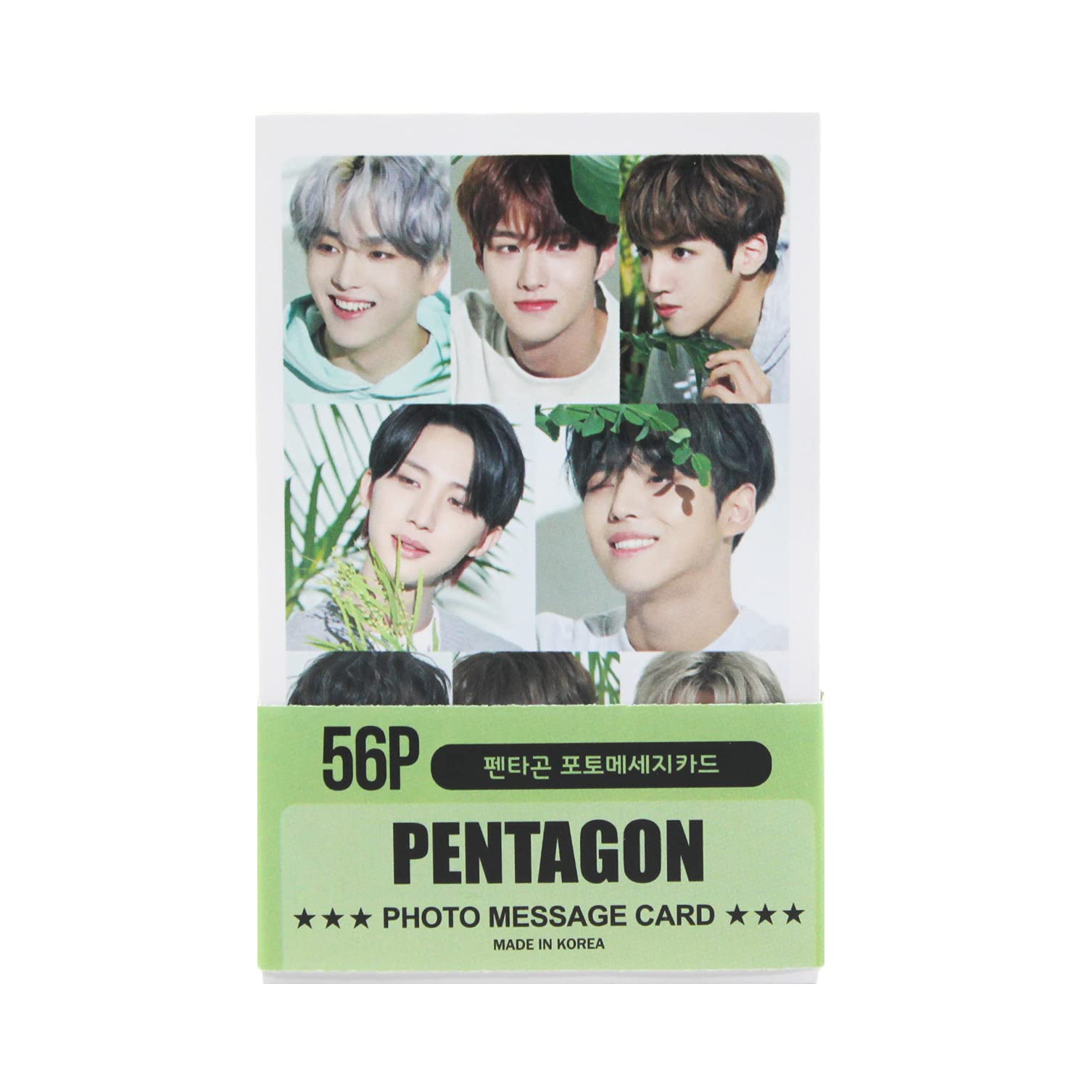 K-POP IDOL Group New Kpop Photo Message Card 56pcs set (Postcard / 56sheets) or Transparent Card 25pcs set (PENTAGON)
