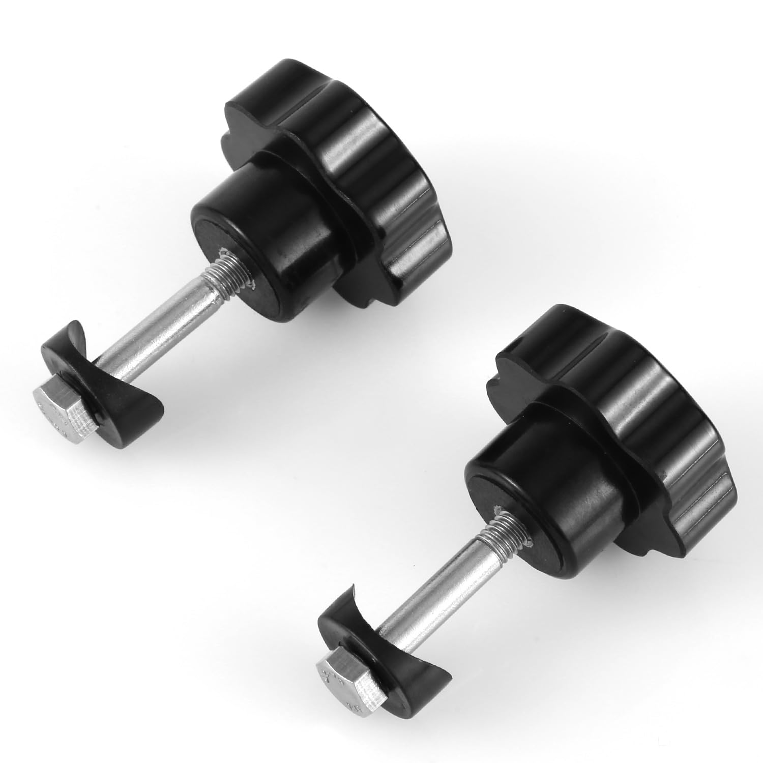 PEUTIER 2 Sets Rollator Walker Replacement Knobs, Universal Rollator Knobs Comfortable Accessories Arm Adjustment Knobs Rollator Drive Parts for Rollator