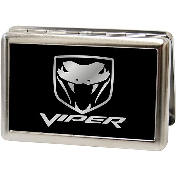 Buckle-Down Grateful Dead Business Card Holder – Metal ID Case, 4.5x3x1 Inches, Officially Licensed