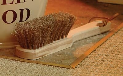 Garden Trading Fireside Hearth Brush - Classic Design for Fire Grate Cleaning