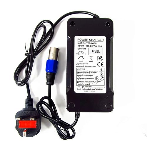 Battery Charger 24v 4 amp 4ah Lead Acid Gel MOBILITY SCOOTER Amazon.co