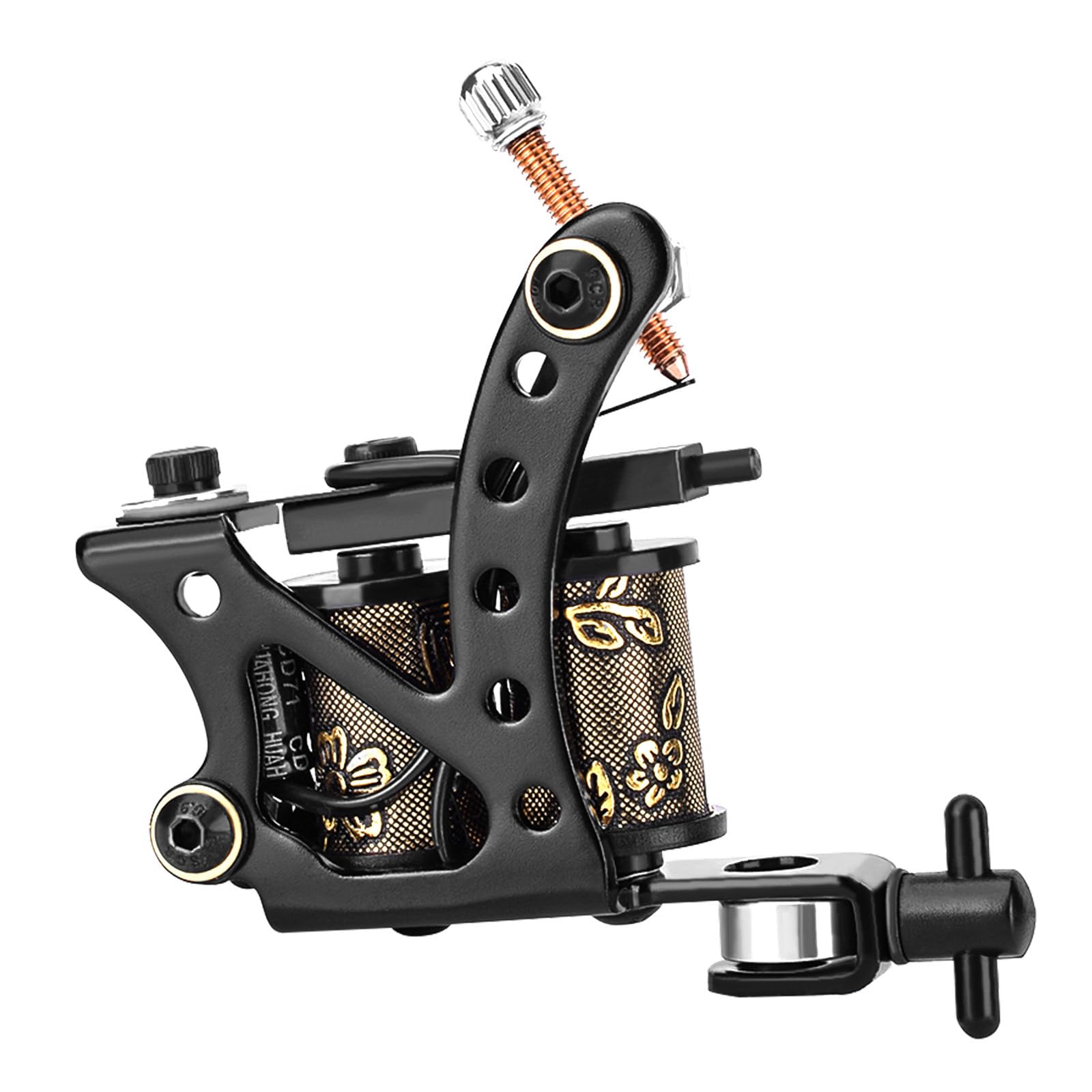 Photo 1 of ATOMUS Tattoo Coil Machine Gun 8 Wraps Coil Liner Shader Iron Frame for Tattoo Beginners Starters
