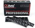 CKAuto 1/2oz, 0.5oz, Black, Adhesive Stick on Wheel Weights, 63oz/Box, US Quality, (126pcs)