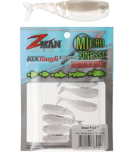 Amazon.com : Z-Man SLIM25-376PK8 Slim Swimz 2.5