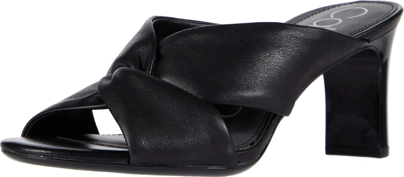 calvin klein black slides