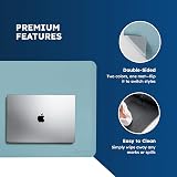 Desiretech Reversible Office Desk Mat Large 43 x 89 cm Light Blue/Silver view 3
