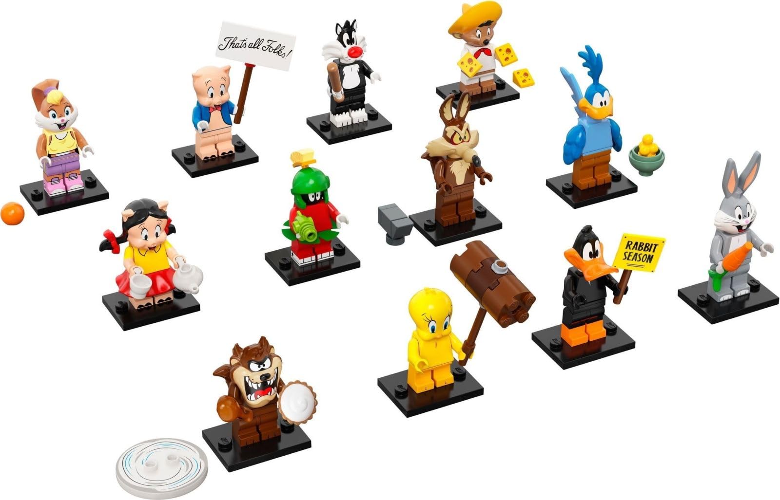 Photo 1 of LEGO Minifigures Looney Tunes 66667 Building Kit; Cool Toys to Add Fun Action to Sets; an Awesome Collectible Gift for Looney Tunes Fans or Kids of Any Age, New 2021 (6 Pack)