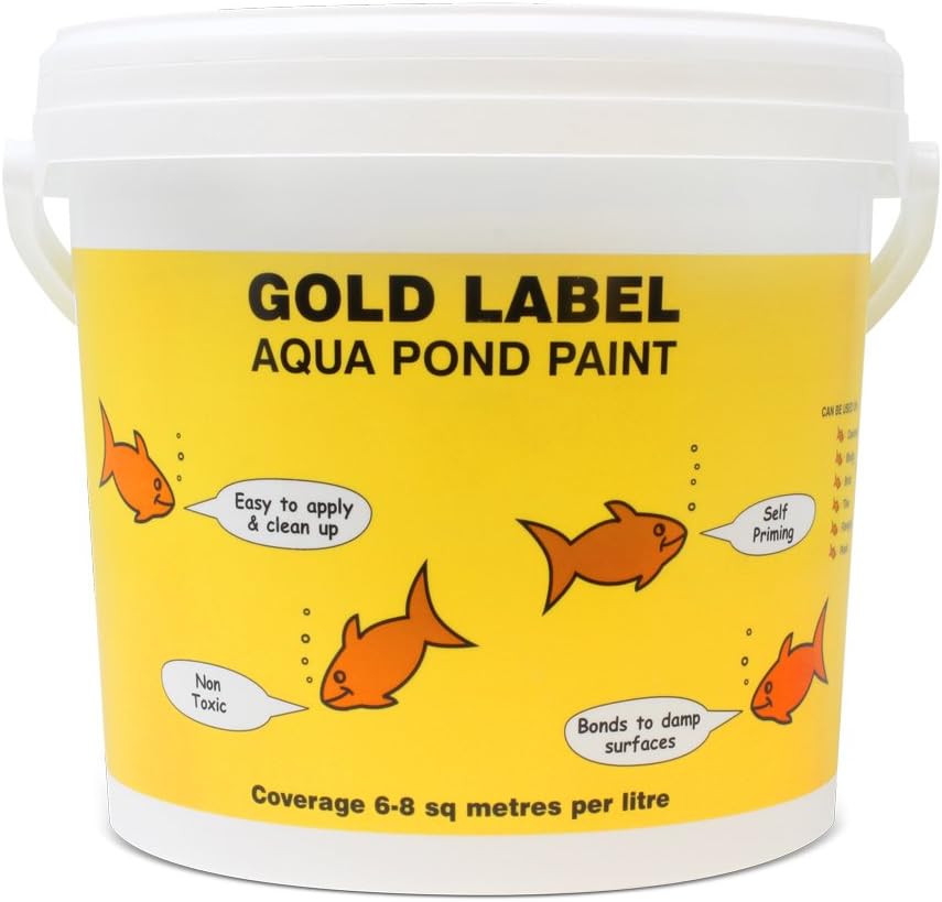 Underwater Aqua Pond Paint Blk 5Ltr Amazon.co.uk Garden & Outdoors