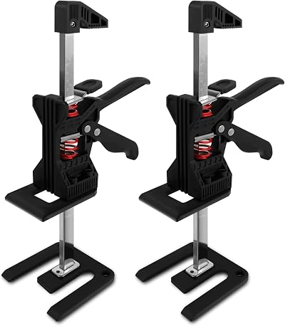 MEETOZ Labor Saving Arm Tool Jack 2 Pack 440LBS Lift Cabinets Flooring Windows