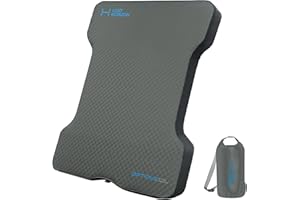 LOSTHORIZON Truck Bed Camping Air Mattress with Foam, Self Inflating Sleeping Pad for Full Size 6-6.5FT with Air Pump, 4.5" Thick