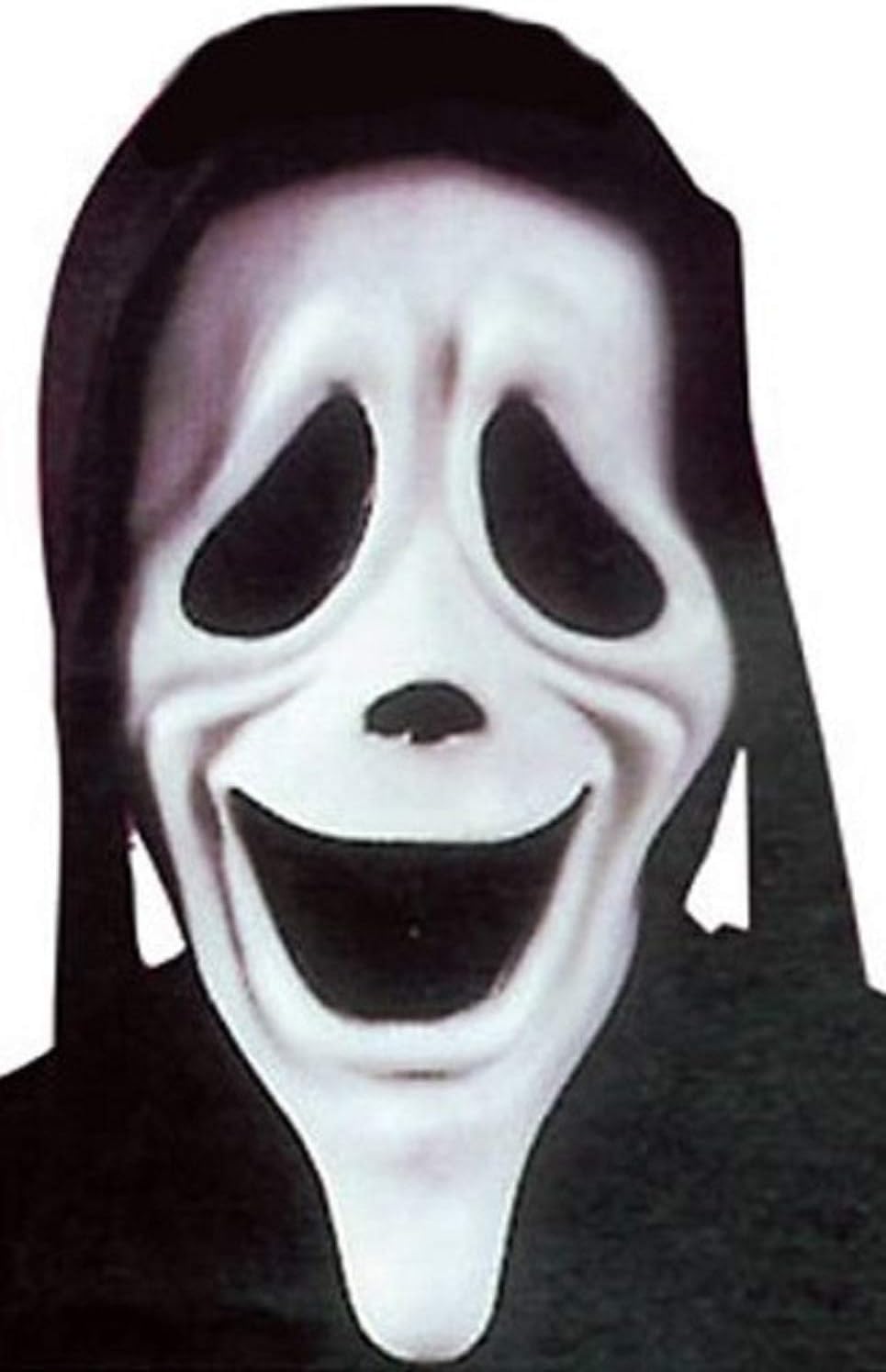 Mens Smiley Scary Movie Mask Film Halloween Scream Horror Fancy Dress
