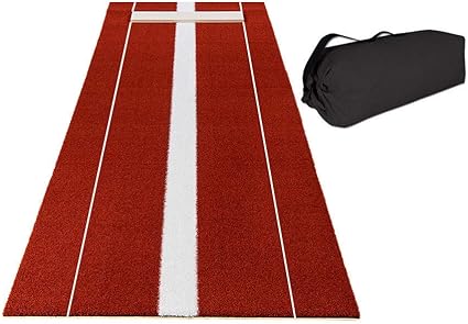 softball pitching mat