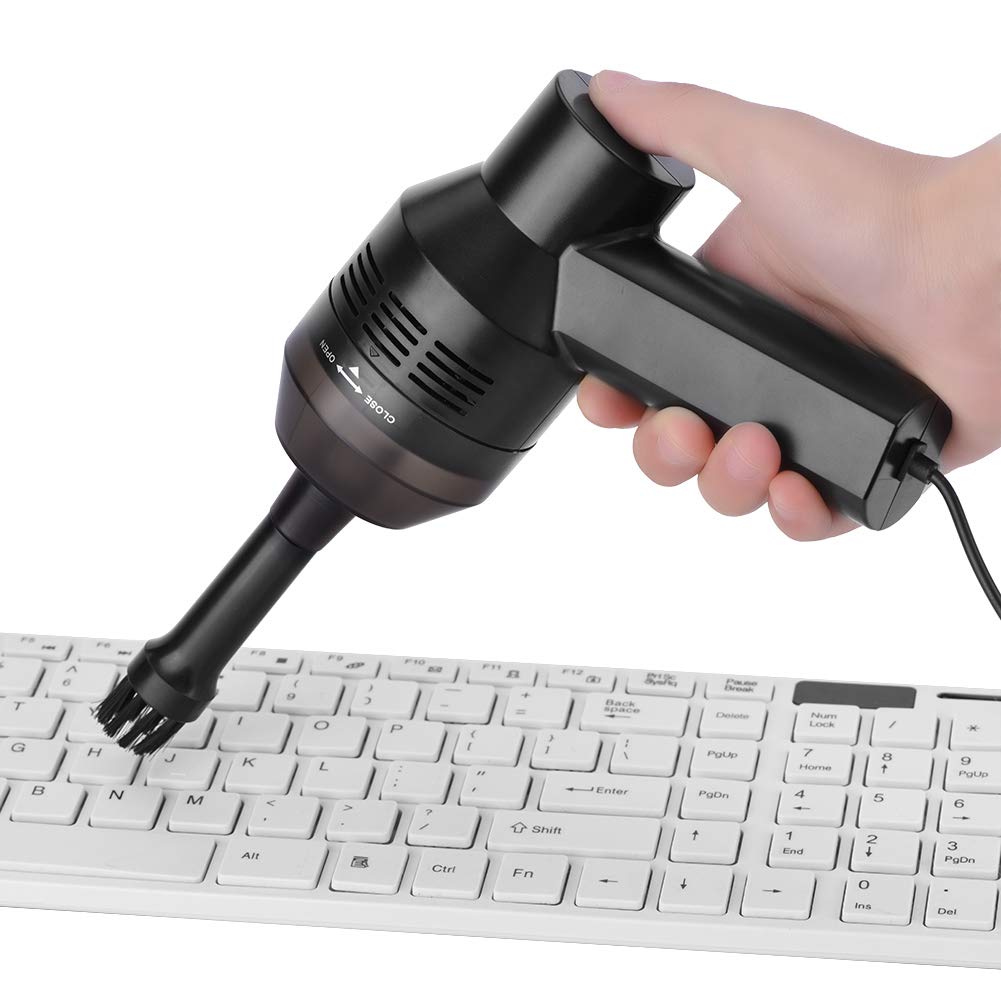 Computer Vacuum Cleaner, Keyboard Vacuum Cleaner, USB Dust Blower Computer Vacuum Cleaner: Clean Dust, Hair, Crumbs, Debris, etc. (1.8m USB Cable)