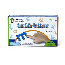 Learning Resources Tactile Letters - Set of