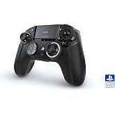 Nacon Revolution 5 Pro Officially Licensed PlayStation Wireless Controller | For PS5 / PS4 / PC - Hall Effect Joysticks and Triggers, Trigger Stops, Mappable Buttons, 8-way and 4-Way D-pad - Black