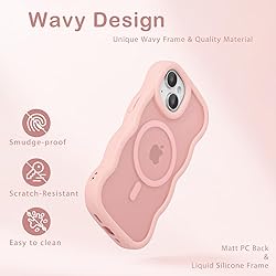 Amzfield Magnetic for iPhone 14 Plus Case, for