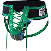 JOCKMAIL Men's Briefs Jock Strap Athletic Supporter Wide Belt Comfortable Men Sport Underwear Briefs for Gym Sport