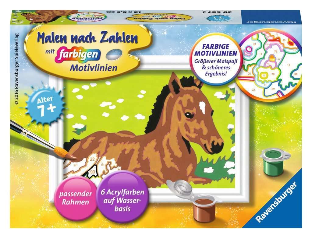 Ravensburger 296873 "Little Foal Painting By Numbers Set