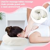 Waylyee Disposable Face Cradle Covers 100 Count Ultra Soft Massage Linens view 7