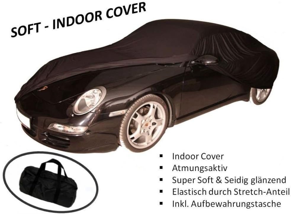 Super Soft Stretch Indoor Car Cover for Aston Martin V8 & V12 Vantage
