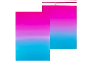 Inspired Mailers - Large Poly Mailers 16x22-20 Pack - Vibrant Ombre - Large Shipping Bags for Clothing - Large Mailing Envelopes - Large Shipping Envelopes