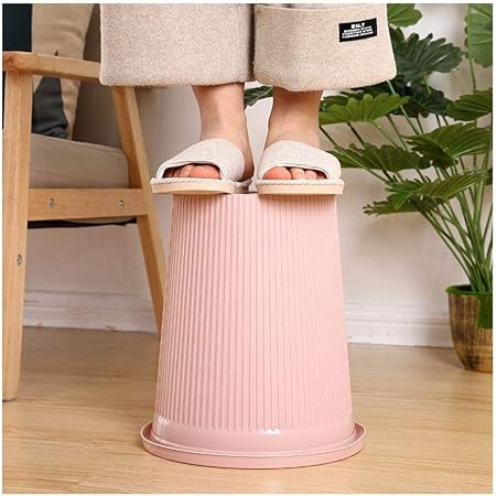 Qianqingkun Conveniente Cubo de Basura de plástico para el hogar