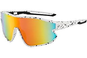 Yogo Vision Kids Sports Sunglasses Youth Lightweight Baseball Sun Glasses UV400 Protection Sport Frame Shades for Boys Girls