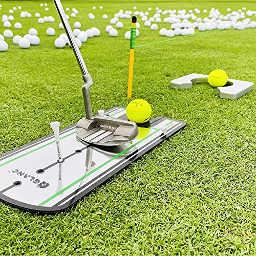 GLANC Golf Putting Mirror Set, 3 in 1 Set Golf Putting Training Aid