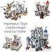 AUSINI branded knights castle sets / king's fortress kingdoms new 1118pcs #27110 by Ingenious Toys