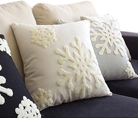 Amazon Co Jp Beautyhouse クリスマス クッションカバー 刺繍