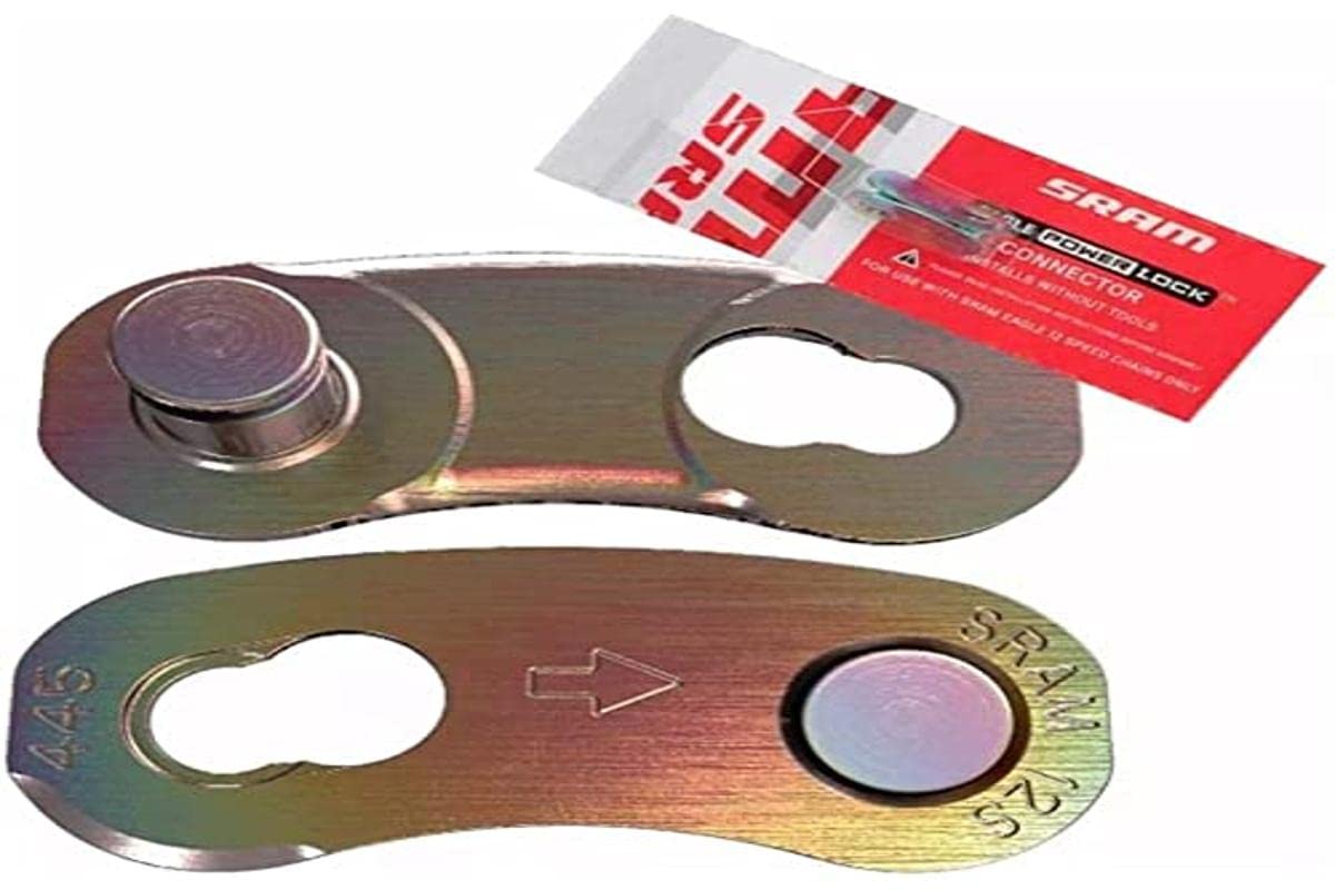 Sram Power Lock Chain Connector, 1 Rainbow Chain, Black