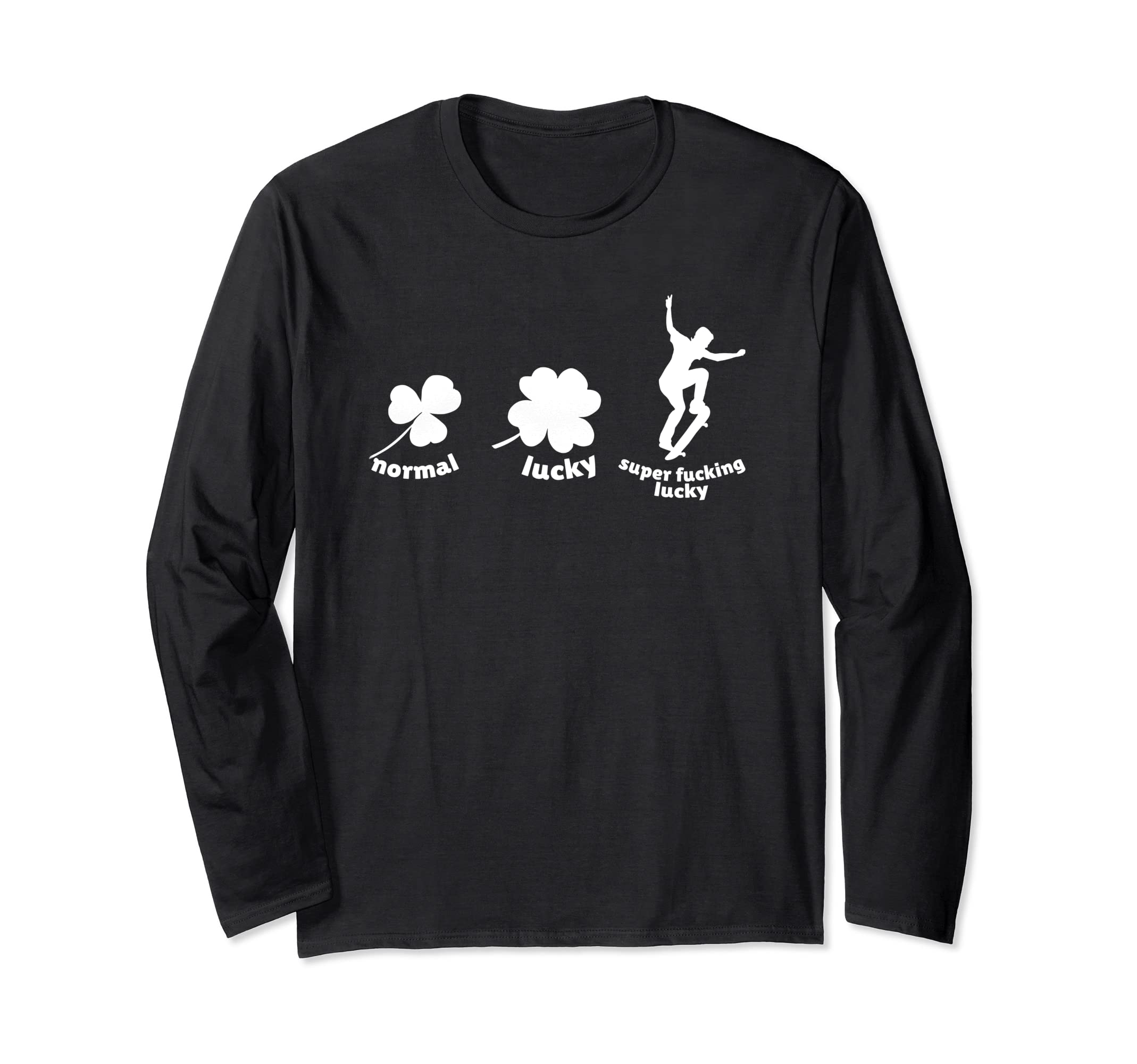 Skateboards Skating Skateboarder Skater funny Skateboarding Long Sleeve T-Shirt