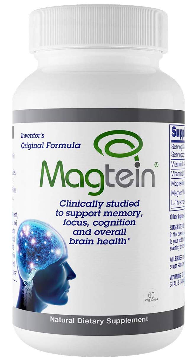 Magtein Magnesium L Threonate Bioavailable and 100 Water Soluble