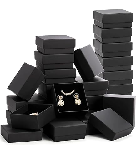 Elegant Teal Blue Jewelry Box – Velvet Lined Ring Display Case, Perfect For Gifts & Storage - View #12
