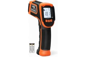 Kizen Infrared Thermometer Gun (LaserPro LP300) - Handheld Surface Thermometer for Griddle, Grill, Oven, Engine, & A/C - Lase