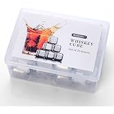 Whiskey Stones 24 Pack,Reusable Ice Cubes, High Cooling Technology，Stainless Steel Ice Cubes, For Whiskey, Vodka, Liqueurs, Wine,Beverage Juice or Soda, Pack of 24