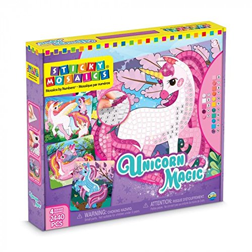 The Orb Factory Sticky Mosaics Magical Unicorn Magic