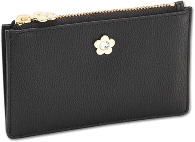 Amazon マリークワント Mary Quant マリクワ マリークアント ビジューポイント フラグメントケース カードケース ブラック 名刺入れ