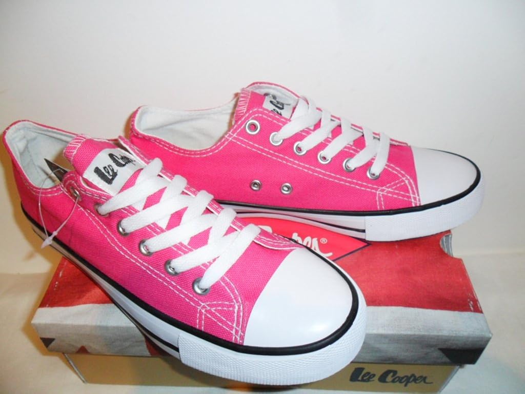 lee cooper canvas lo shoes ladies