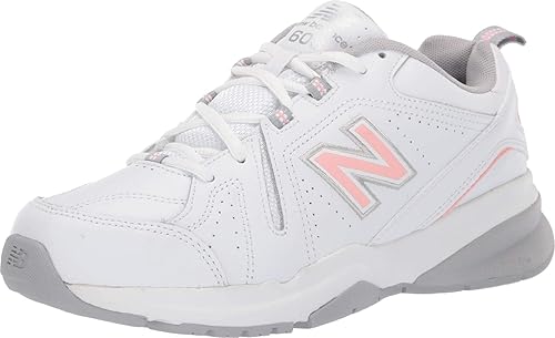 New Balance Women's 608 V5 Casual Comfort Cross Trainer, White