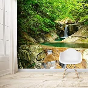 Wall Mural Spectacular Scenery of Nature Removable Self-Adhesive Large Wallpaper - 66x96 inches