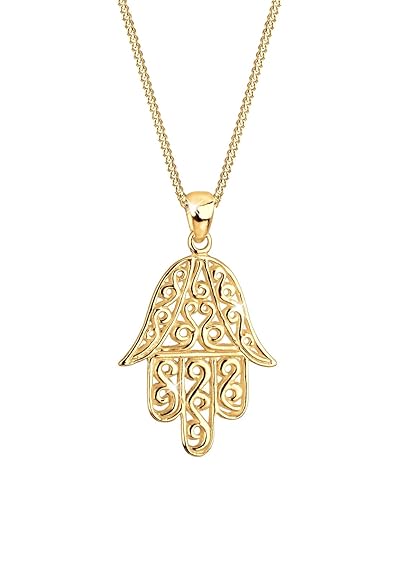 Goldhimmel Halskette Fatima-Hand