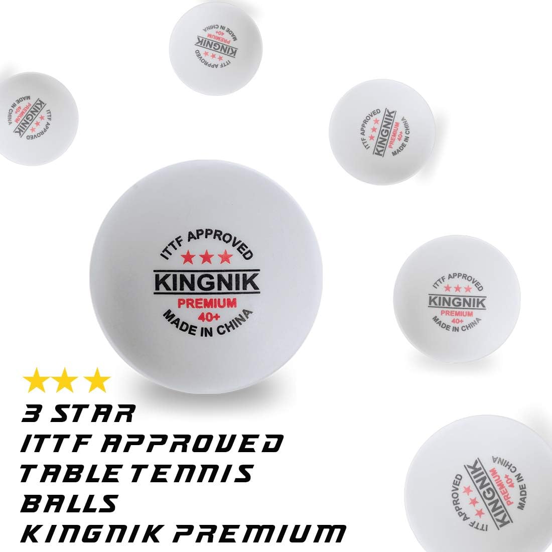 Table tennis balls. pingpong balls. beerpong balls. ITTF approved