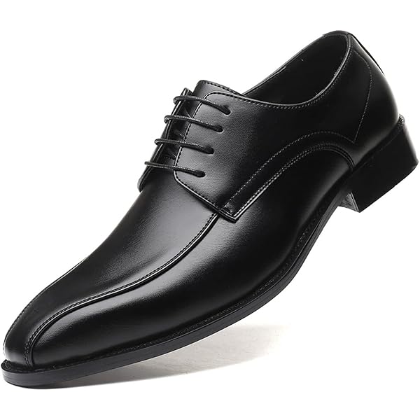 chinese dress ladies Amazon.com | Black Dress Shoe Laces for Mens Oxford Shoes for Men Lace Up  Round Toe Leather Apron Toe Shoes Low Top Rubber Sole Non Slip Prom(6.5)