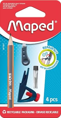 Kit de Reparação de Bússola - Melhore e Mantenha a Bússola da Sua Escola - Com Adaptador e Roda - Mapeado
