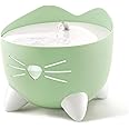 Catit PIXI Cat Water Fountain, Mint Green, Modern Cat Fountain, Silent Pump for Indoor Cats, Different Flow Settings Fontaine