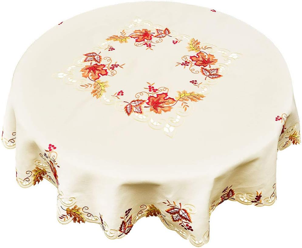 Best side table tablecloth round