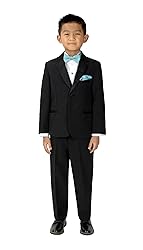 Spring Notion Big Boys' Tuxedo Set with Bow Tie and