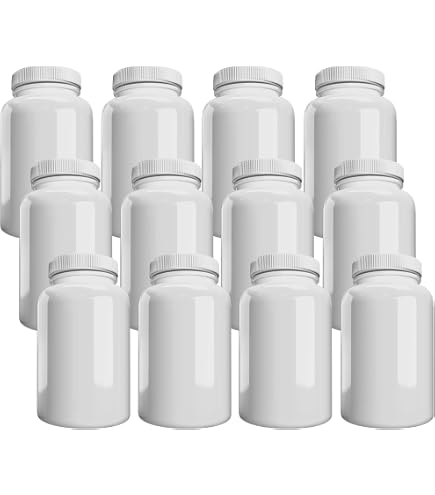 Amazon.com: Mountain West Company (12 Pack) White Pill Packer with