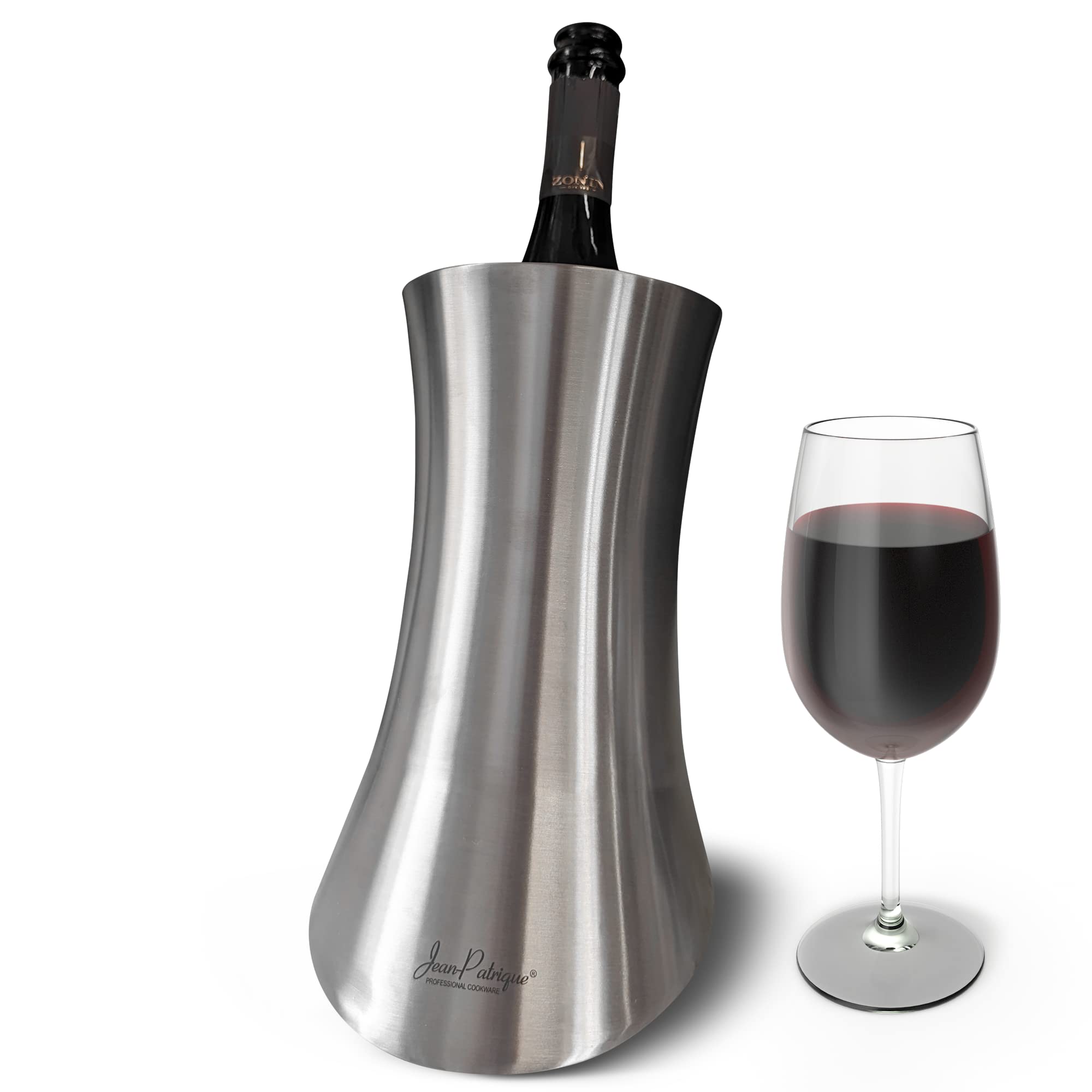 Wine Bucket Chiller Or Champagne Bucket Chiller Very Durable Stainless Steel, Perfect for Parties by Jean-Patrique